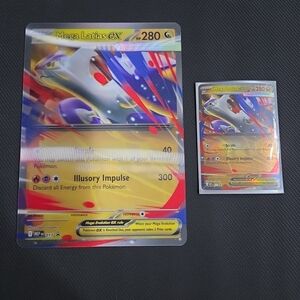 2025 Mega Evolution Mega Latias ex MEP 011 Exclusive Promo Jumbo Lot 2 Mint